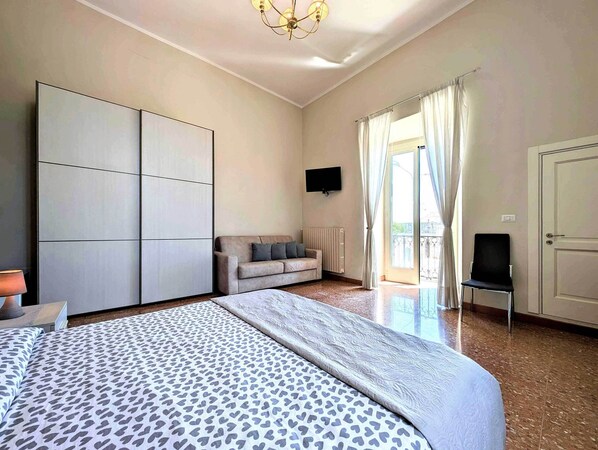 1 chambre, literie de qualité supérieure, bureau, chambres insonorisées