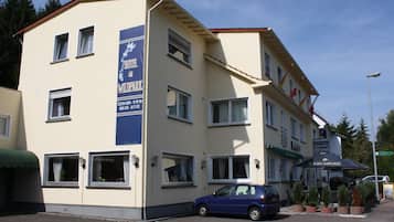 Fassade der Unterkunft