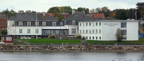 Majoituspaikan julkisivu