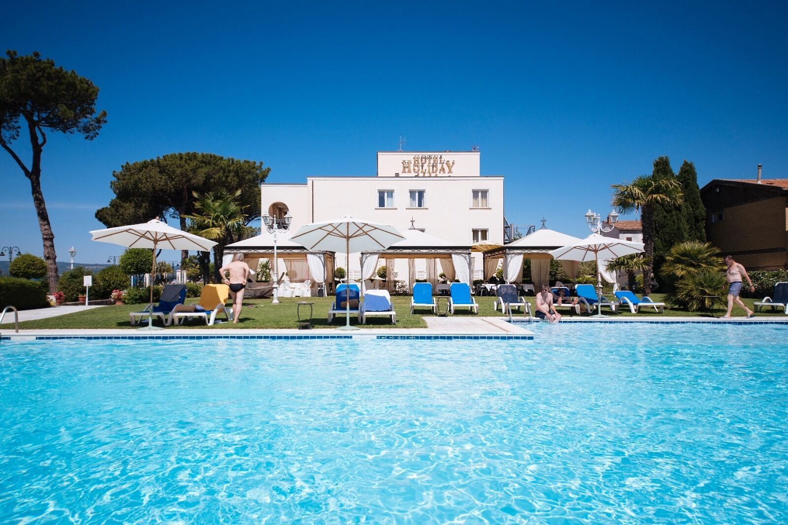 Seasonal outdoor pool