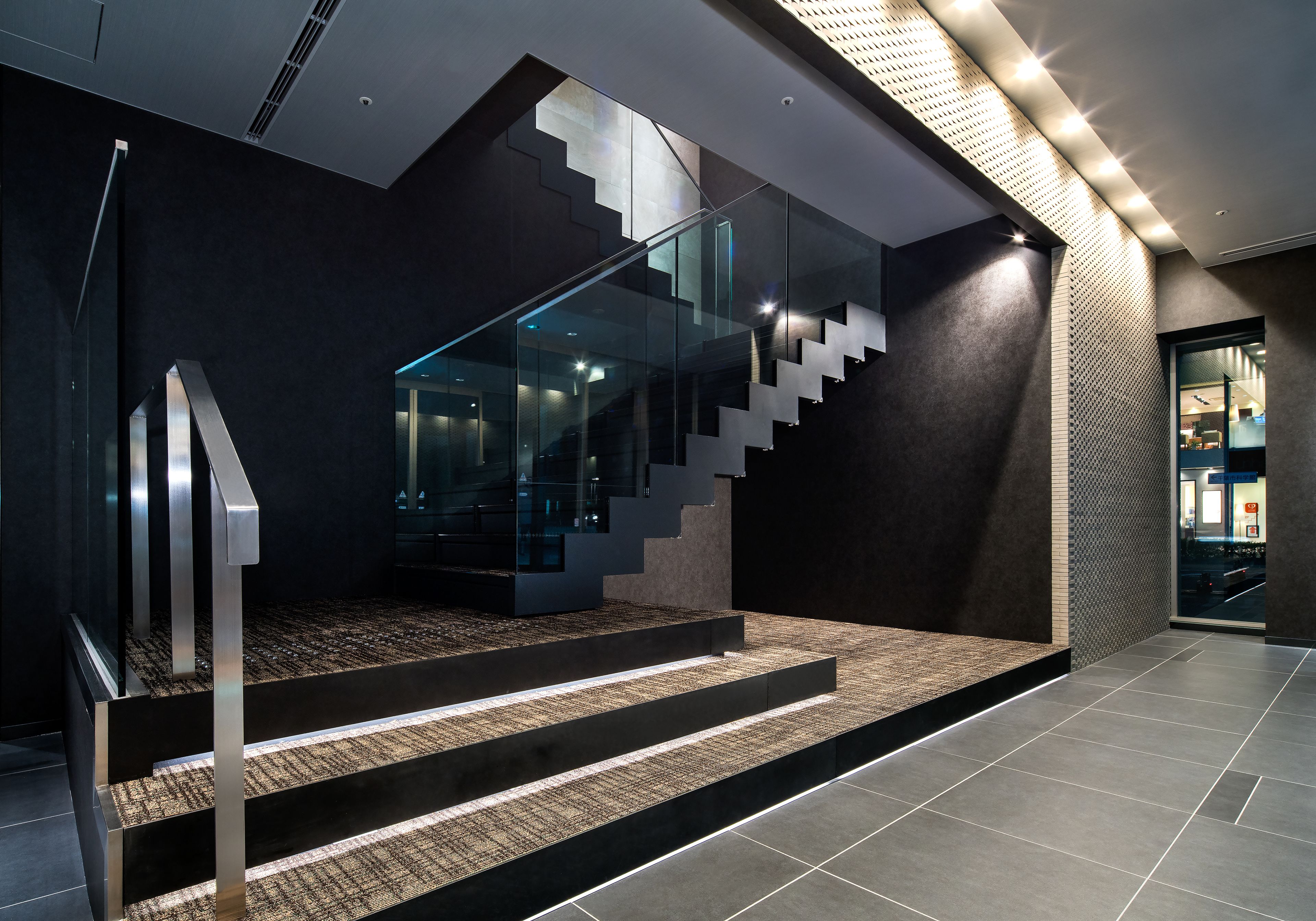 Entrée de l’hébergement