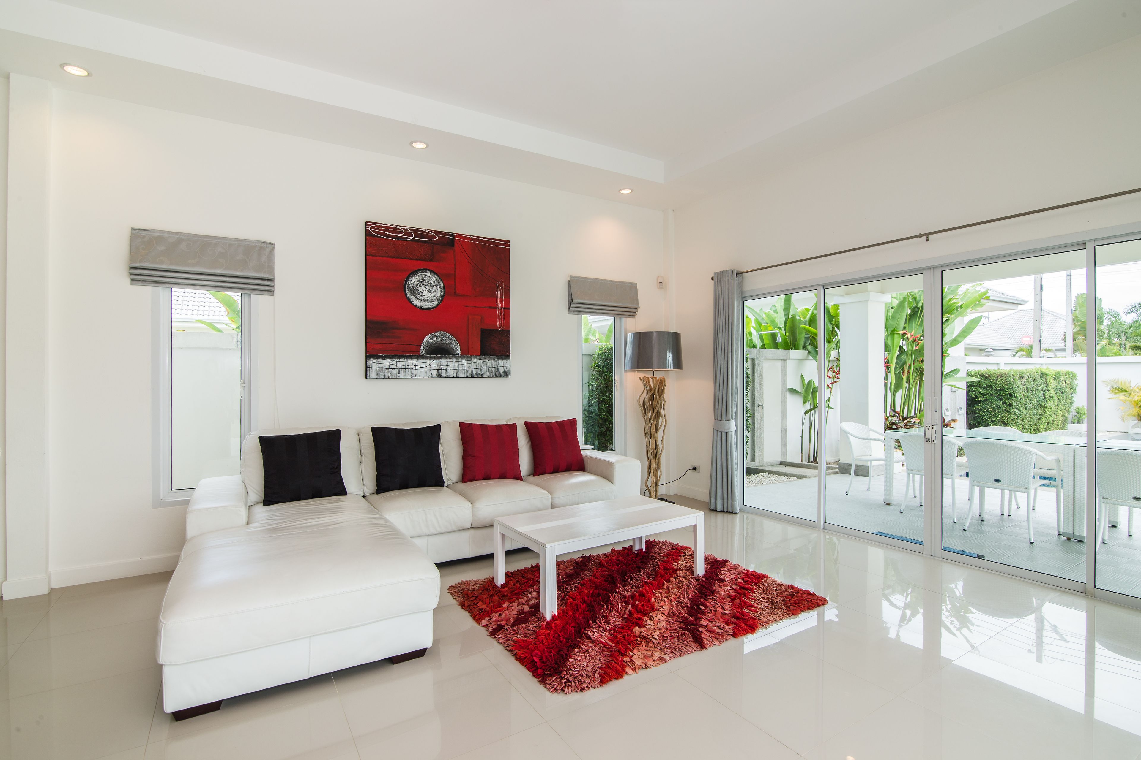 Four Bedrooms - Private Pool Villa | Living area