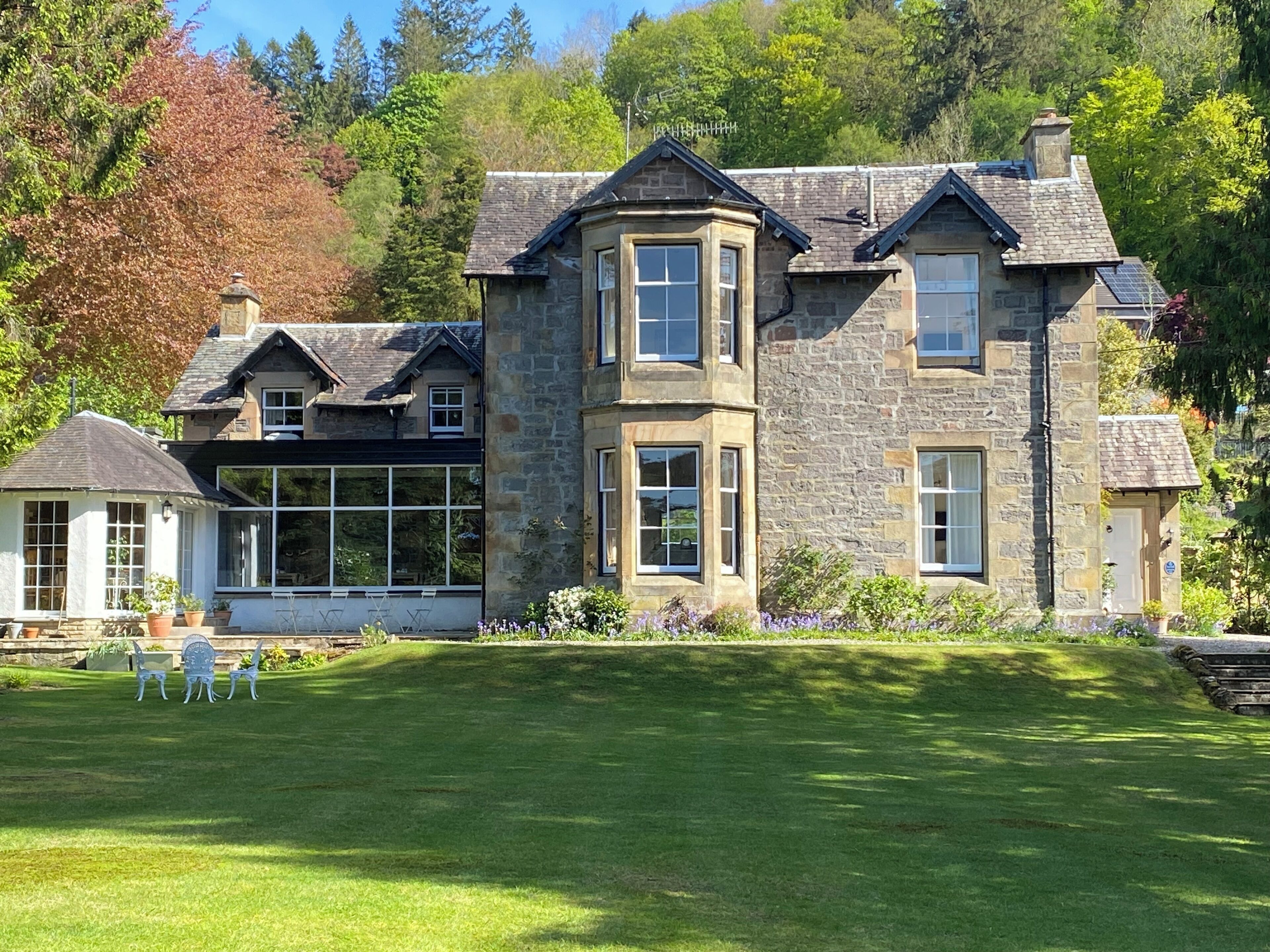 Façade de l’hébergement 