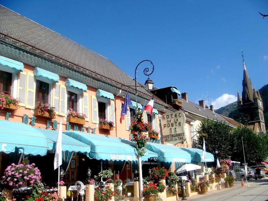 Façade de l’hébergement