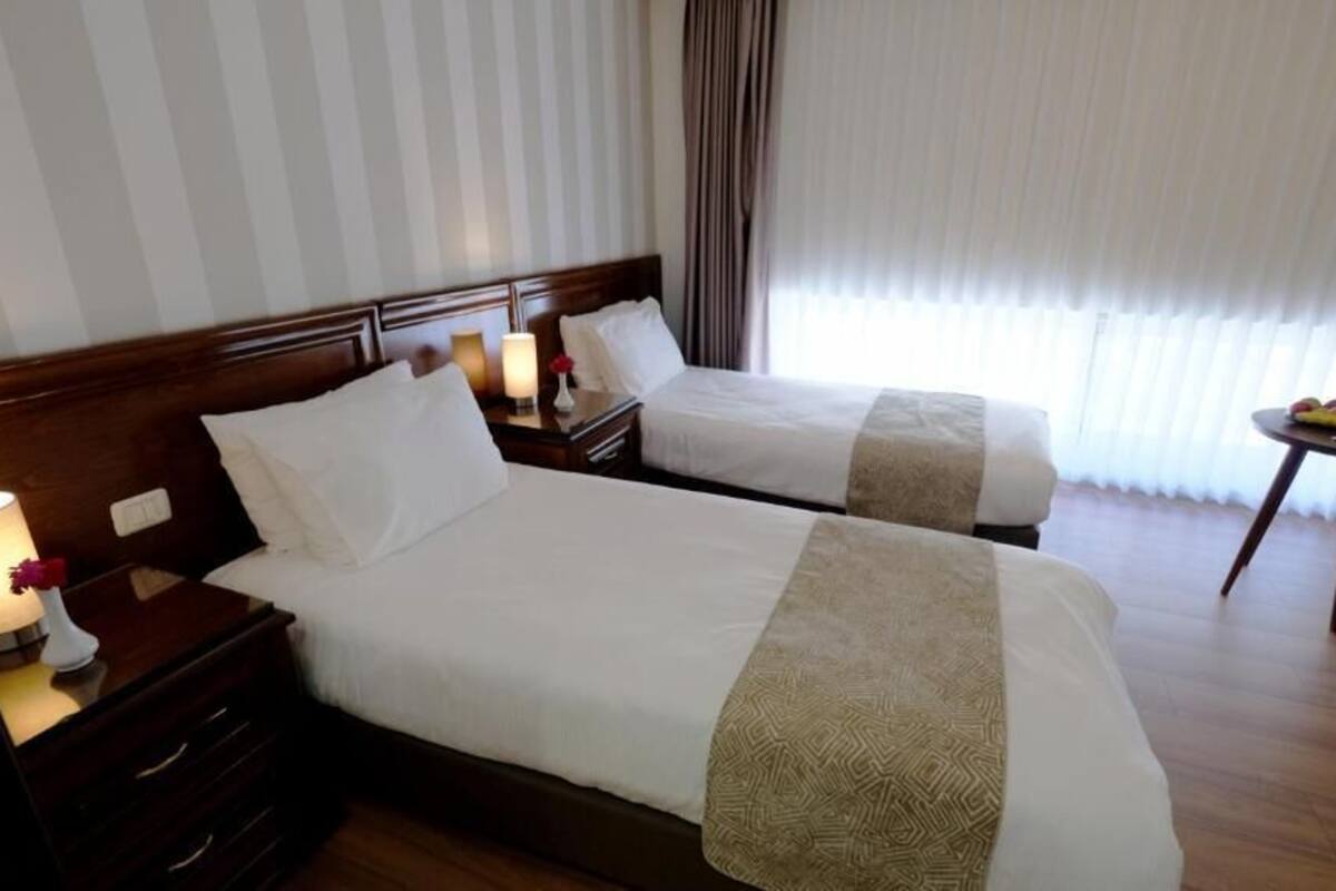 In-room safe, desk, iron/ironing board (on request), WiFi (free)