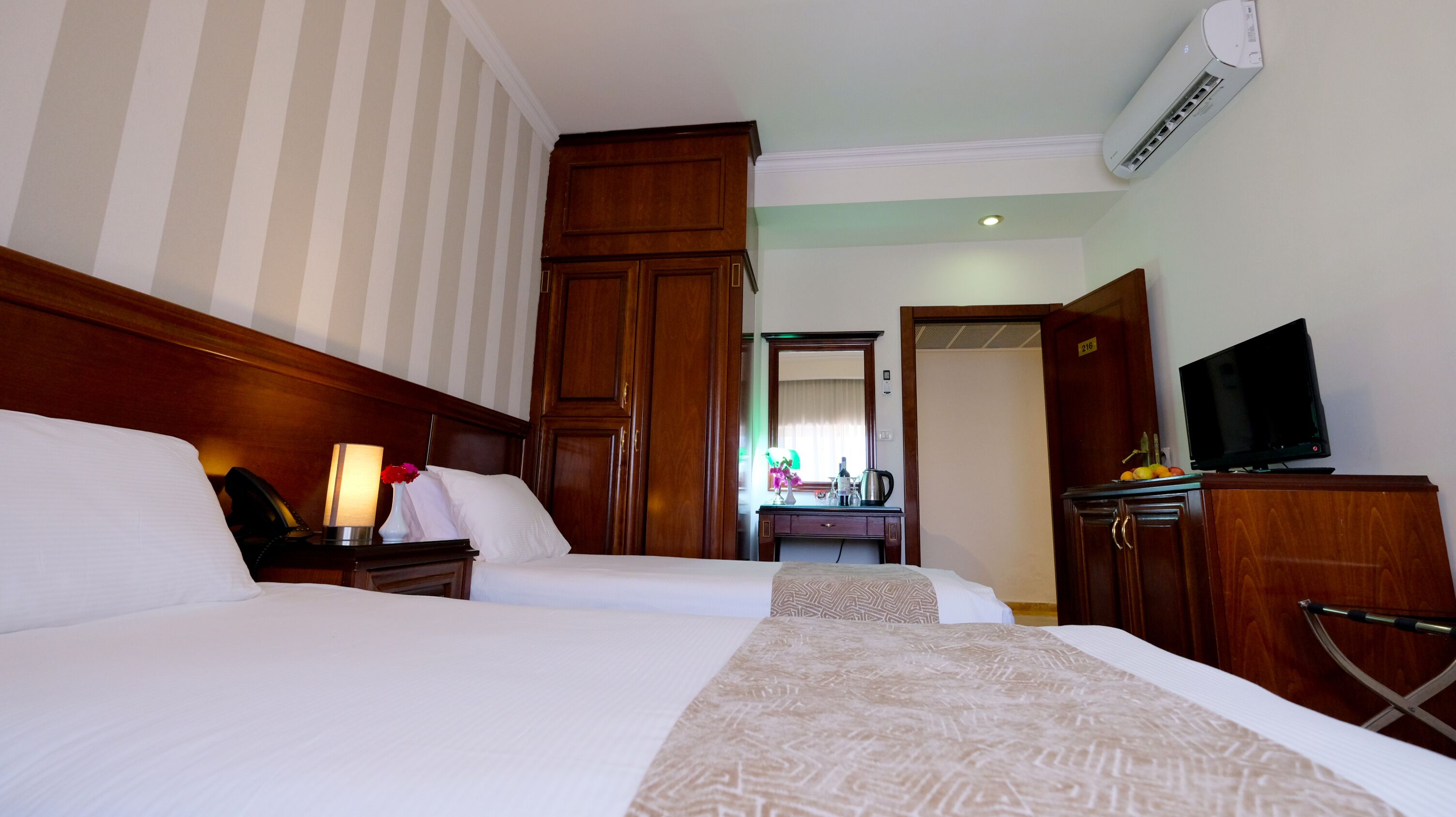 Standard Twin Room, 2 Twin Beds | In-room safe, desk, iron/ironing board, free WiFi