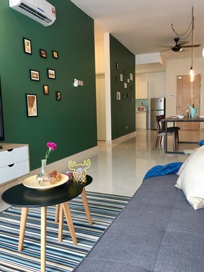 Living room - Pine Cone at Crest KLCC (Kuala Lumpur)