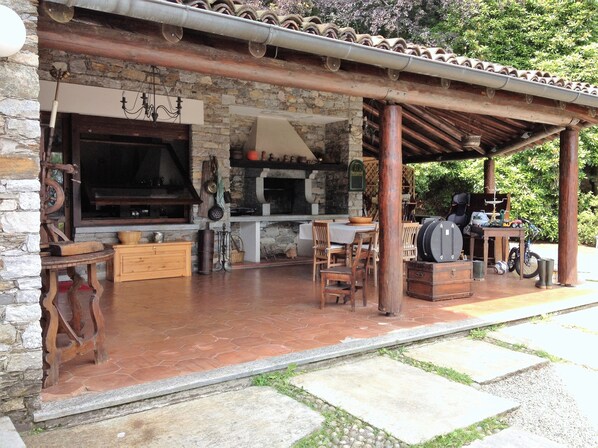 BBQ/picnic area - B&B il Gelsomino (Gignese)