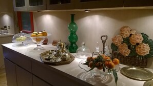 Kontinental frokost er inkludert hver dag