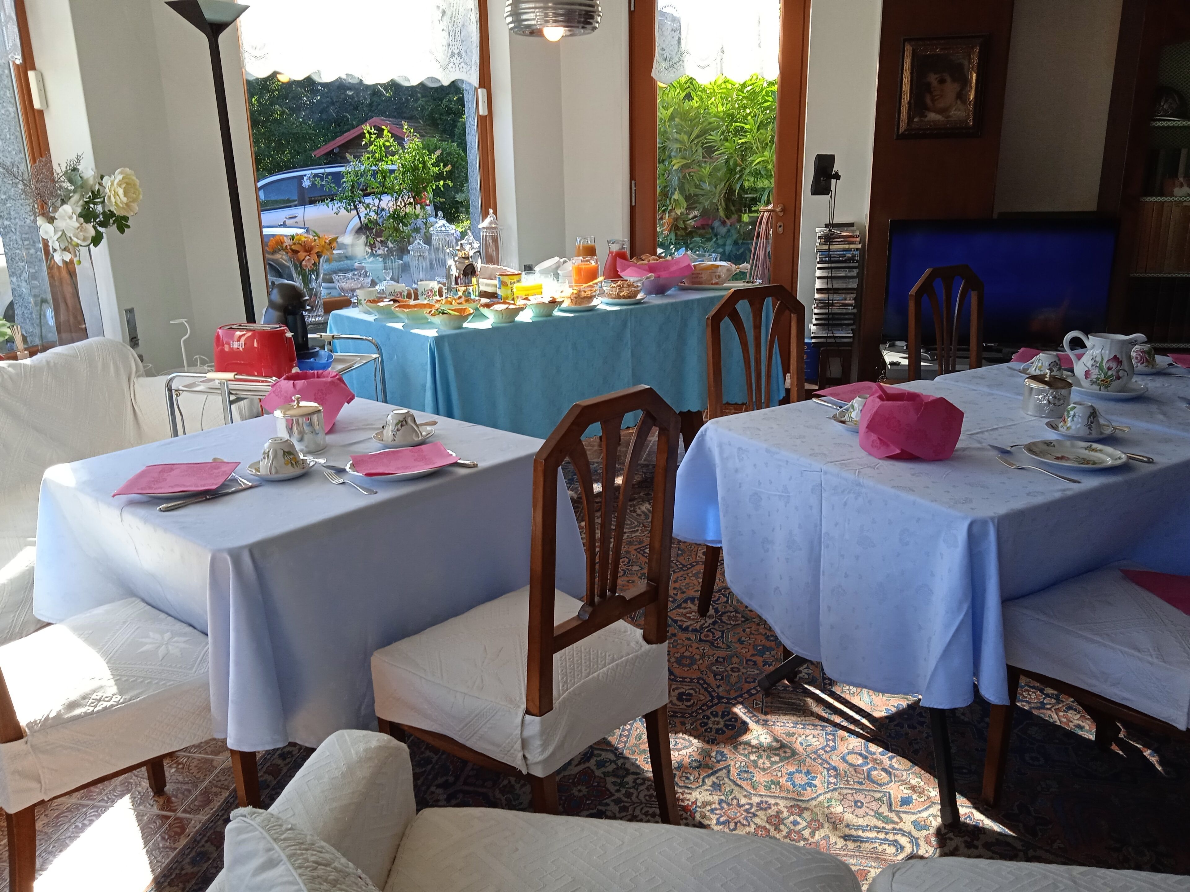 Petit déjeuner continental compris tous les jours