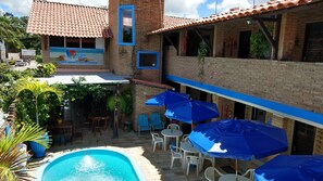 Outdoor pool, sun loungers - Pousada Ecos do Mar (Marechal Deodoro)