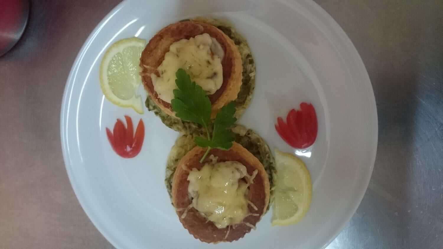 breakfast, lunch and dinner served