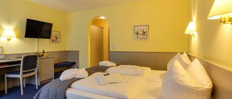 Literie hypoallergénique, minibar, coffres-forts dans les chambres