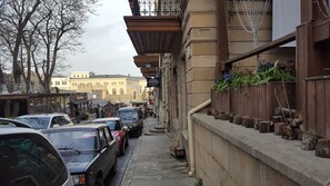 숙박 시설 입구