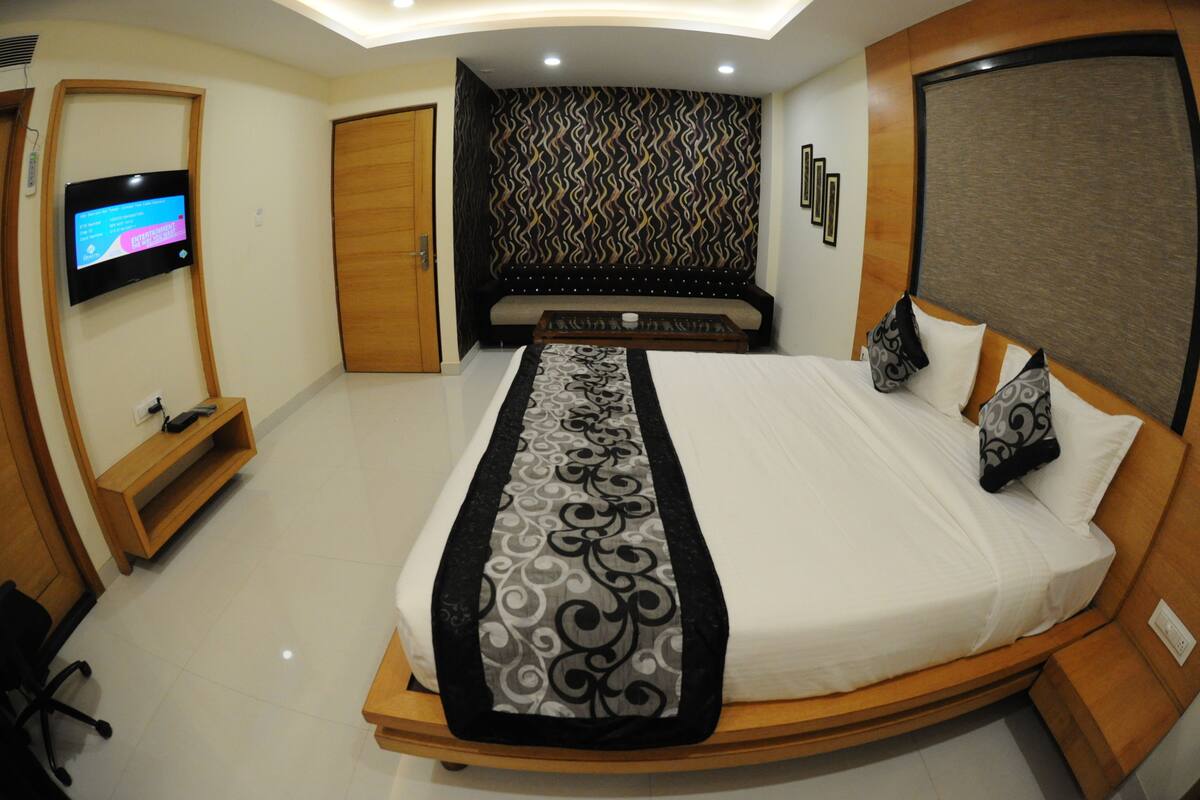 Quarto standard, 1 quarto | 1 quarto, roupas de cama premium, frigobar, cofres nos quartos