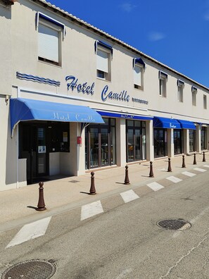 Façade de l’hébergement