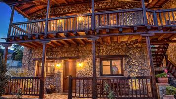 Front of property - evening/night