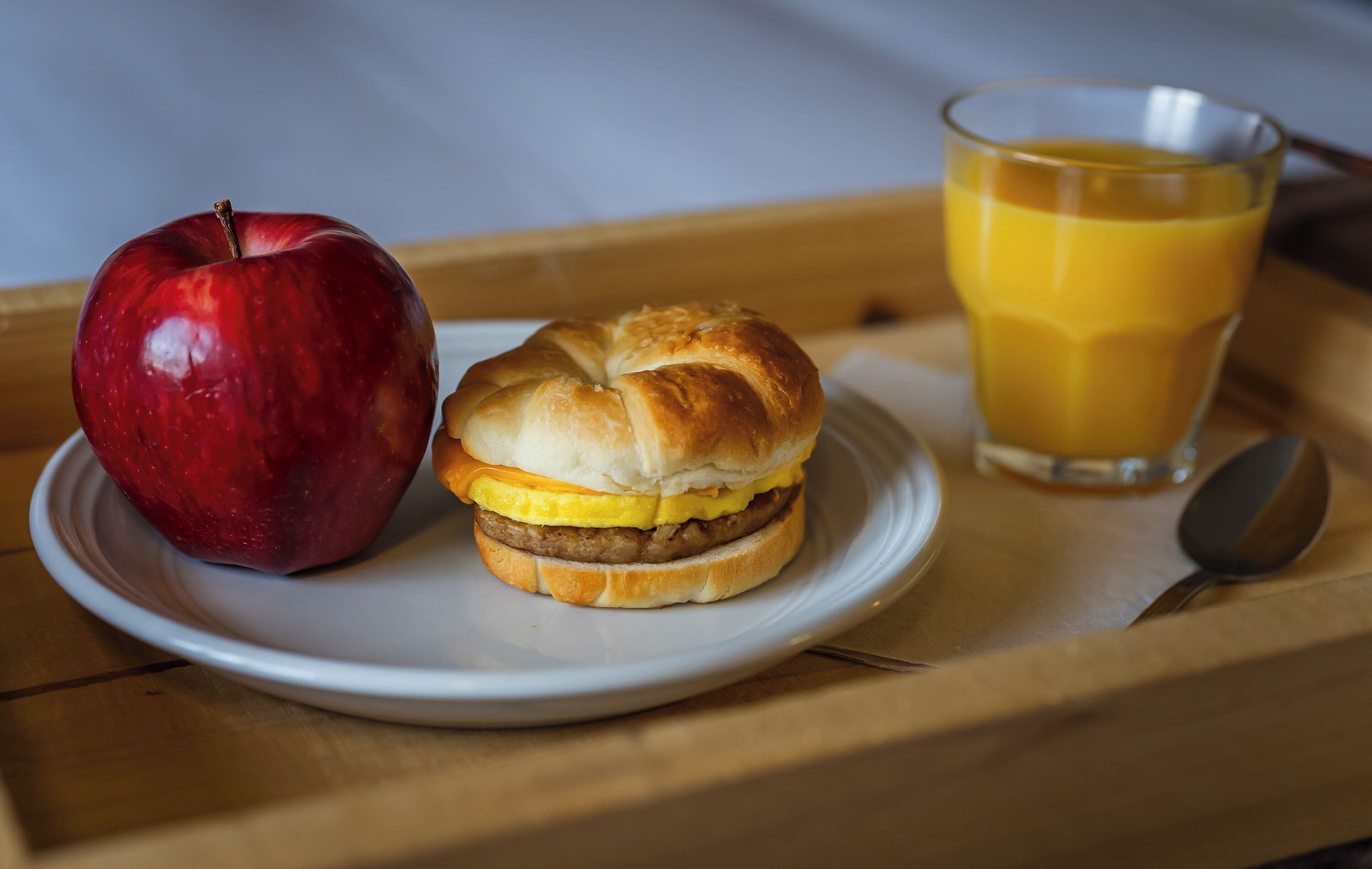 daily to-go breakfast (usd 7.49 per person)