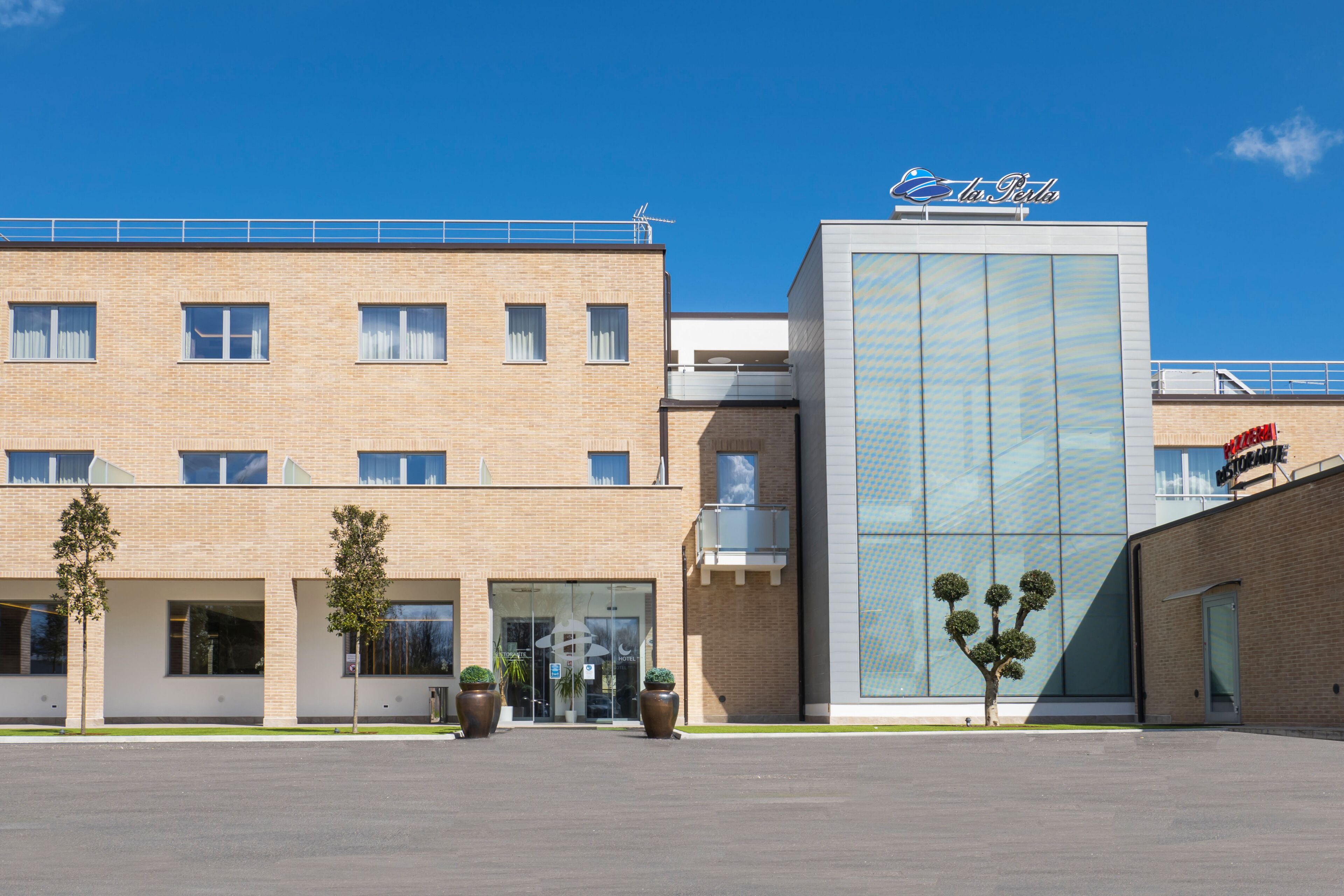 Façade de l’hébergement