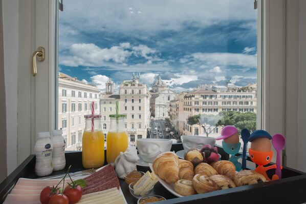 Uitzicht vanuit accommodatie