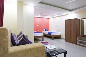 Tweepersoonskamer, 1 kingsize bed | Gratis wifi