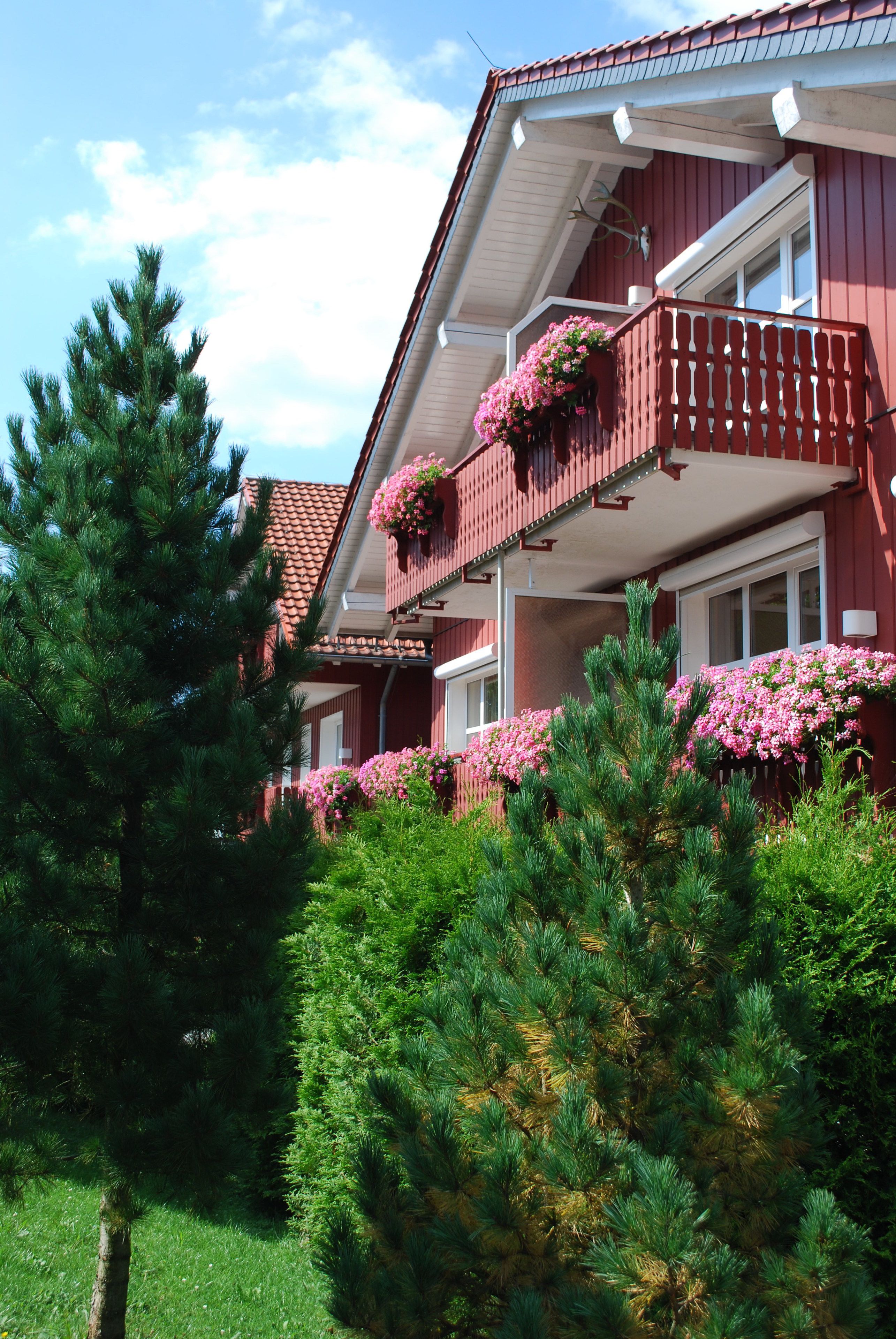 Fassade der Unterkunft