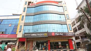 Voorkant van accommodatie