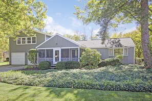 Majoituspaikan julkisivu