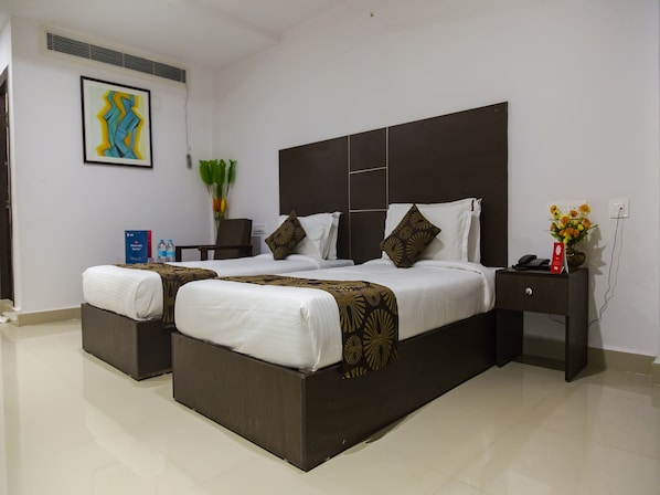 Free WiFi, bed sheets