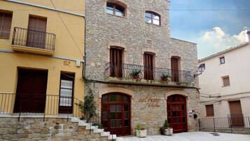 Voorkant van accommodatie