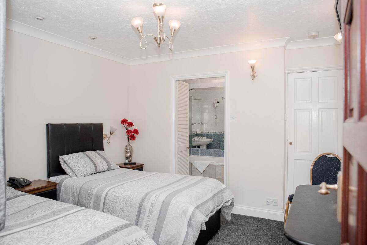 Iron/ironing board, WiFi (free), bed sheets