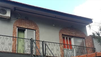 Fassade der Unterkunft