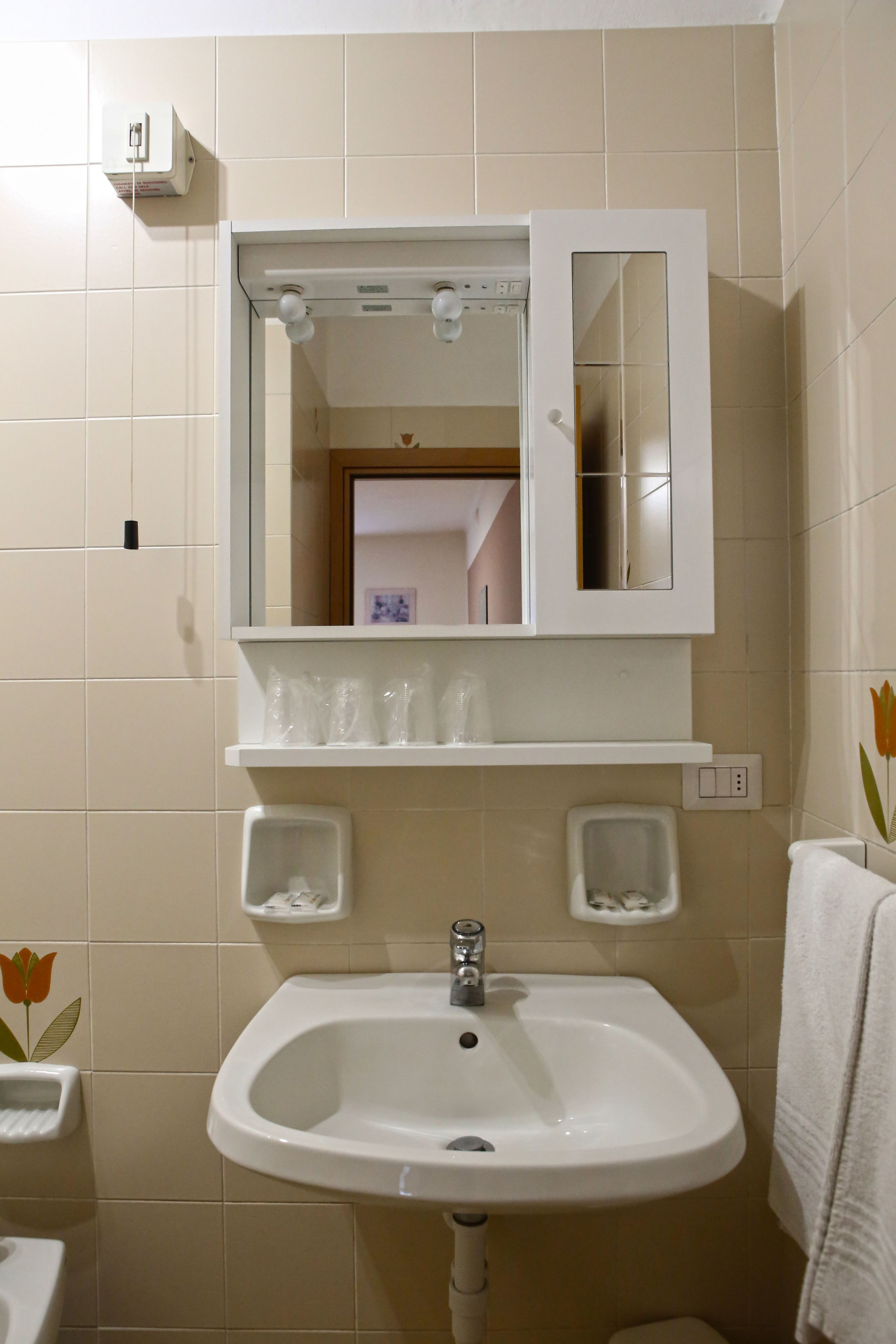 shower, free toiletries, hair dryer, bidet