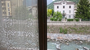 Family Room, Mountain View | View from room - Albergo Gusmeroli (Tirano)