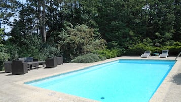 Sæsonbestemt udendørs pool