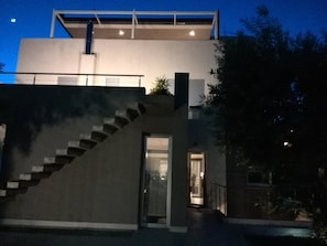 Front of property - evening/night