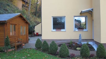 Fassade der Unterkunft
