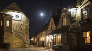 Front of property – evening/night