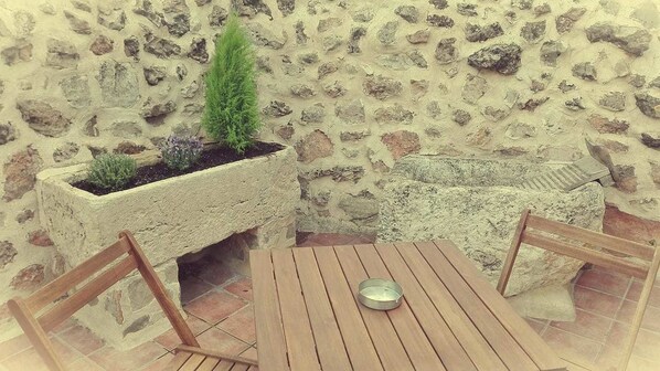 Entrada de la propiedad