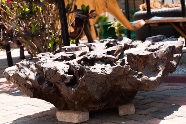 Enceinte de l’hébergement