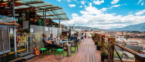 Breakfast and dinner served, Latin American cuisine