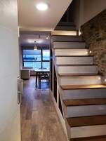 Apartment, 2 Bedrooms, Lake View (613) | Living area | Flat-screen TV