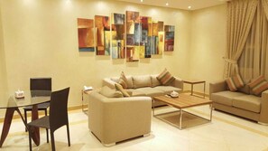 Living area - Mandarin Al Shamal Hotel Apartments (Riyadh)