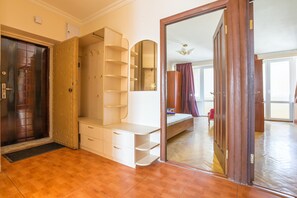 公寓, 3 間臥室 (Bolshaya Vasilkovskaya 80) | 客廳 | 電視