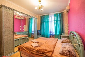 奢華公寓 (Khreshchatyk 21) | 熨斗/熨衫板、免費 Wi-Fi、床單