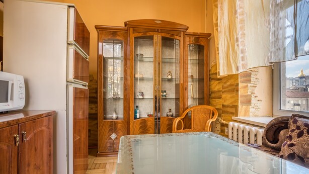2 Bedrooms Apartment on Kostelnaya 9  | Iron/ironing board, WiFi (free), bed sheets - Olimpiyskiy Apartments (Kyiv)