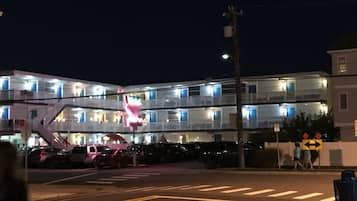 Front of property – evening/night