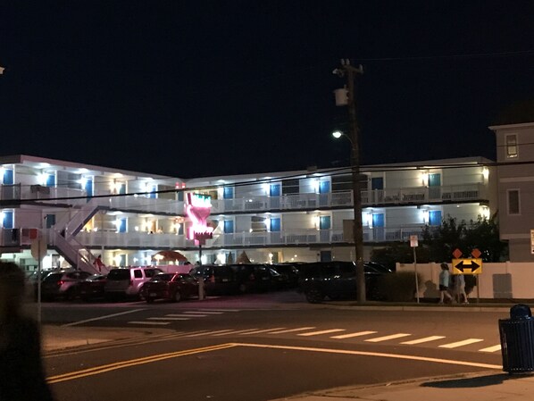 Front of property - evening/night