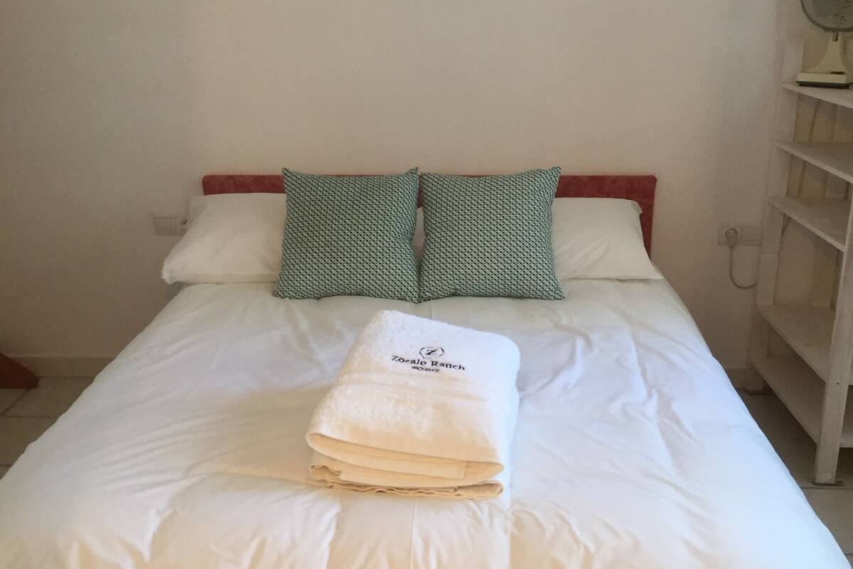 Premium bedding, in-room safe, bed sheets