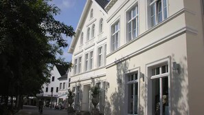 Majoituspaikan julkisivu